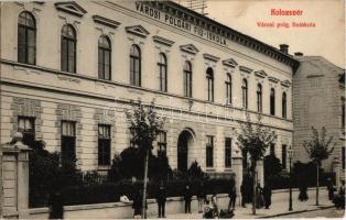 Kolozsvár, Cluj; Városi polgári fiú iskola. Kiadja Lepage Lajos 481. / boys school (fl)
