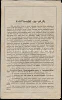 1936 Nyíregyháza találkozási szerződés.