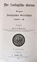 1860-1865 Der Zoologische Garten. Organ der Zoologischen Gesellschaft in Frankfurt a. M. Kiadta Dr. ...