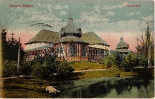 Szatmárnémeti, Satu Mare; Kossuth kert, kioszk / park with kiosk + 1940 Szatmárnémeti visszatért So. Stpl