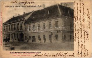 1904 Győr, Fehér Hajó szálloda (r)