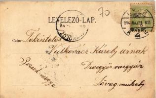 1904 Győr, Fehér Hajó szálloda (r)