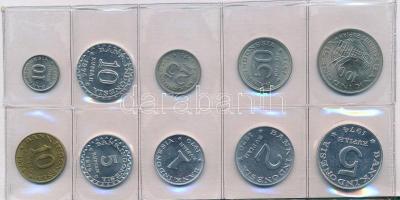Indonézia 1970-1979. 1R-100R (10xklf) érme szett tokban T:1,1-
Indonesia 1970-1979. 1 Rupiah - 100 ...