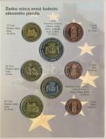 Szlovákia 2004. 1c-2E (8xklf) "Euro próbaveretek" díszkiadásban T:BU
Slovakia 2004. 1 Cen...