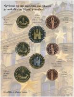 Lettország 2004. 1c-2E (8xklf) "Euro próbaveretek" díszkiadásban T:BU
Latvia 2004. 1 Cent...