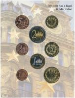 Lettország 2004. 1c-2E (8xklf) "Euro próbaveretek" díszkiadásban T:BU
Latvia 2004. 1 Cent...