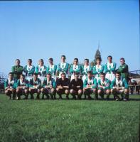 cca 1980 FTC. Ferencváros labdarúgó csapatát valamint városképeket ábrázoló 9 db fotó negatív.
