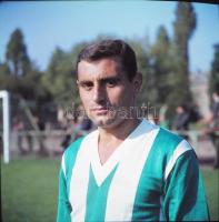 cca 1980 FTC. Ferencváros labdarúgó csapatát valamint városképeket ábrázoló 9 db fotó negatív