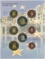 Málta 2004. 1c-2E (8xklf) "Euro próbaveretek" díszkiadásban T:BU
Malta 2004. 1 Cent - 2 E...