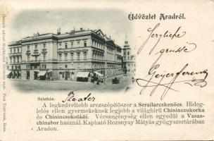 1899 Arad with advertising
