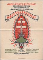 1928 Gróf Festetics Pál orsz. ügyv. elnöknek ajánlott szittya induló, kotta