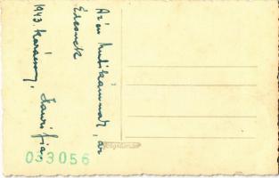 1943 Magyar katona a német SS-ben / WWII Hungarian soldier in SS uniform. photo