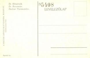 Dr. Hőmérnök. A Magyar Lapvállalat Kiadása. Magyar cserkész művészlap / Dr. Barometer. Hungarian sco...