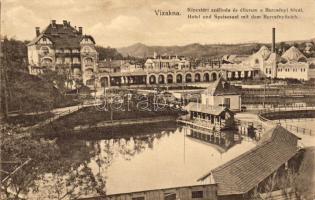 Vízakna, Salzburg, Ocna Sibiului; Kincstári szálloda és étterem, Bercsényi tó / hotel and restaurant, lake