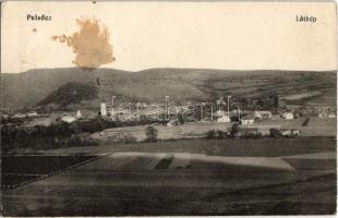 1914 Pelsőc, Plesivec; látkép. Kiadja Pártos Mór / general view (fl)