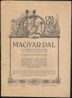 1931 Magyar Dal, az Országos Magyar Dalosszövetség Hivatalos Lapja XXXVI. évfolyam 3-4. szám, 48p