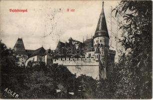 1909 Vajdahunyad, Hunedoara; vár. Kiadja Adler fényirda 932. / Cetatea (Castelul) Huniadestilor / castle (Rb)