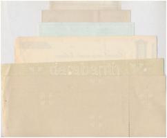 6db külföldi csekk, közte Ausztria, Amerikai Egyesült Államok, Olaszország, Svájc T:I,I-