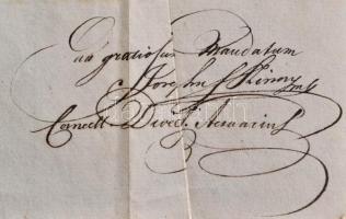 1840 Rajner Károly (1762-1846) aláírása felsőőri Pyrker János (1772-1847) egri főegyházmegye érsekén...