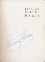 Les Cent Vues de Paris. Paris,é.n.,Larousse. Francia nyelven. Egészoldalas fekete-fehér fotókkal. Ki...