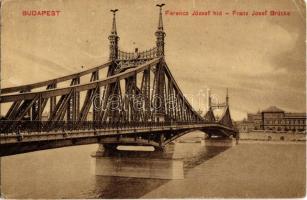 1912 Budapest, Ferenc József híd. K.S. 15169. (EK)