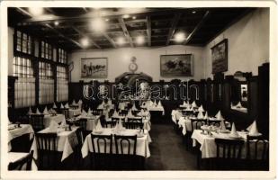 1936 Budapest VII. Debreczen étterem, belső. Rákóczi út 88.