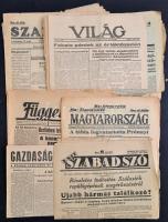 cca 1920-1940 10 db vegyes újság, benne hiányosak is.