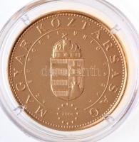 2004. 50Ft Cu-Ni "Európai Unió tagja" aranyozott forgalmi emlékérme T:1,1-