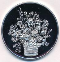 DN "A húsvét ünnepe emlékérem" ezüstözött rézötvözet (40mm) T:PP