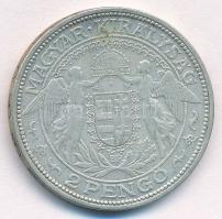 1933. 2P Ag "Madonna" T:2- 
Adamo P7