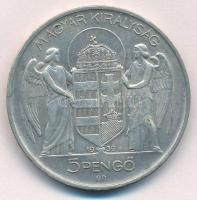 1939. 5P Ag "Horthy balra" T:1-,2 
Adamo P8.2