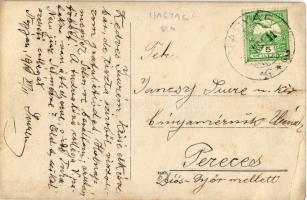 1910 Nagyág, Sacaramb; utcakép télen / street view in winter. photo (EB)