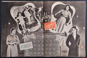 1951-1960 Vegyes újság tétel, 9 db, 
a Nők lapja 4 száma, a Szovjet híradó 5 száma. Változó, többny...