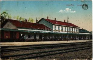 Kiskapus, Kleinkopisch, Copsa Mica; vasútállomás / Bahnhof / railway station  (EK)