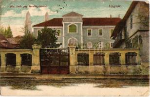 1908 Ungvár, Uzshorod, Uzhorod; Görögkatolikus Árvaleány Intézet, árvaház. Kiadja Völgyi József / Greek Catholic Orphanage (EB)