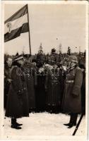 1939 Uzsok, Uzhok; Magyar-Lengyel baráti találkozás a visszafoglalt ezeréves határon / Hungarian-Polish meeting on the historical border