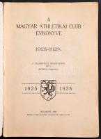 cca 1925-1937 a Magyar Athletikai Club 3 db évkönyve + A magyar Athletikai Club története 1875-1925....