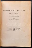 cca 1925-1937 a Magyar Athletikai Club 3 db évkönyve + A magyar Athletikai Club története 1875-1925....