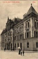 1911 Pécs, M. kir. posta és távirda palota