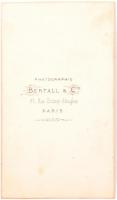 1867 Kínai teakereskedő fényképe / Chinese tea vendor. Leao Ya Tchoe from the Fo-Kien province 6x10,...