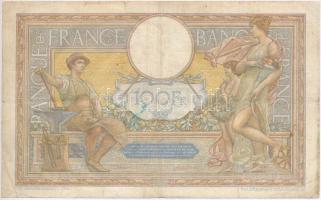 Franciaország 1932. 100Fr T:III tűlyukak
France 1932. 100 Francs C:F needle holes
Krause 78.b