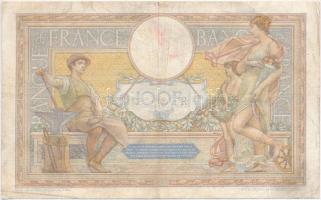 Franciaország 1936. 100Fr T:III tűlyukak
France 1936. 100 Francs C:F needle holes
Krause 78.c