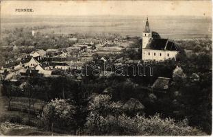 Pernek, Bäreneck; látkép és templom / general view with church  (EK)