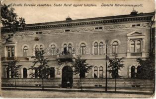 1914 Máramarossziget, Sighetu Marmatiei; Prielle Cornélia szülőháza, Szabó Aurél ügyvéd tulajdona / villa of a lawyer (birthy house of Kornélia Prielle actress) (EK)