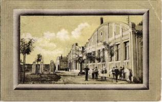 1912 Újverbász, Verbász, Novi Vrbas; Kendergyár. Petroczi Antal kiadása / hemp factory (EK)