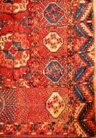 Perzsa szőnyeg, kézi, kopásokkal 200x300 cm