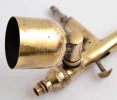 Fém légfertőtlenítő készülék, jelzett, 18 cm