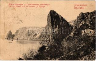 Sevastopol, Sebastopol, Aqyar; Le cap fiolent pres du couvent St. George / Cape Fiolent, St. George Monastery (EK)