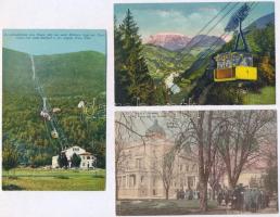 6 db RÉGI külföldi városképes lap: Trieszt, Tchuprija-Dobritchevo, Bitolj, Belgrád, Bozen / 6 pre-19...