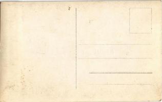 Hordó Sándor, magyar katona tőrrel / Hungarian soldier with dagger. photo